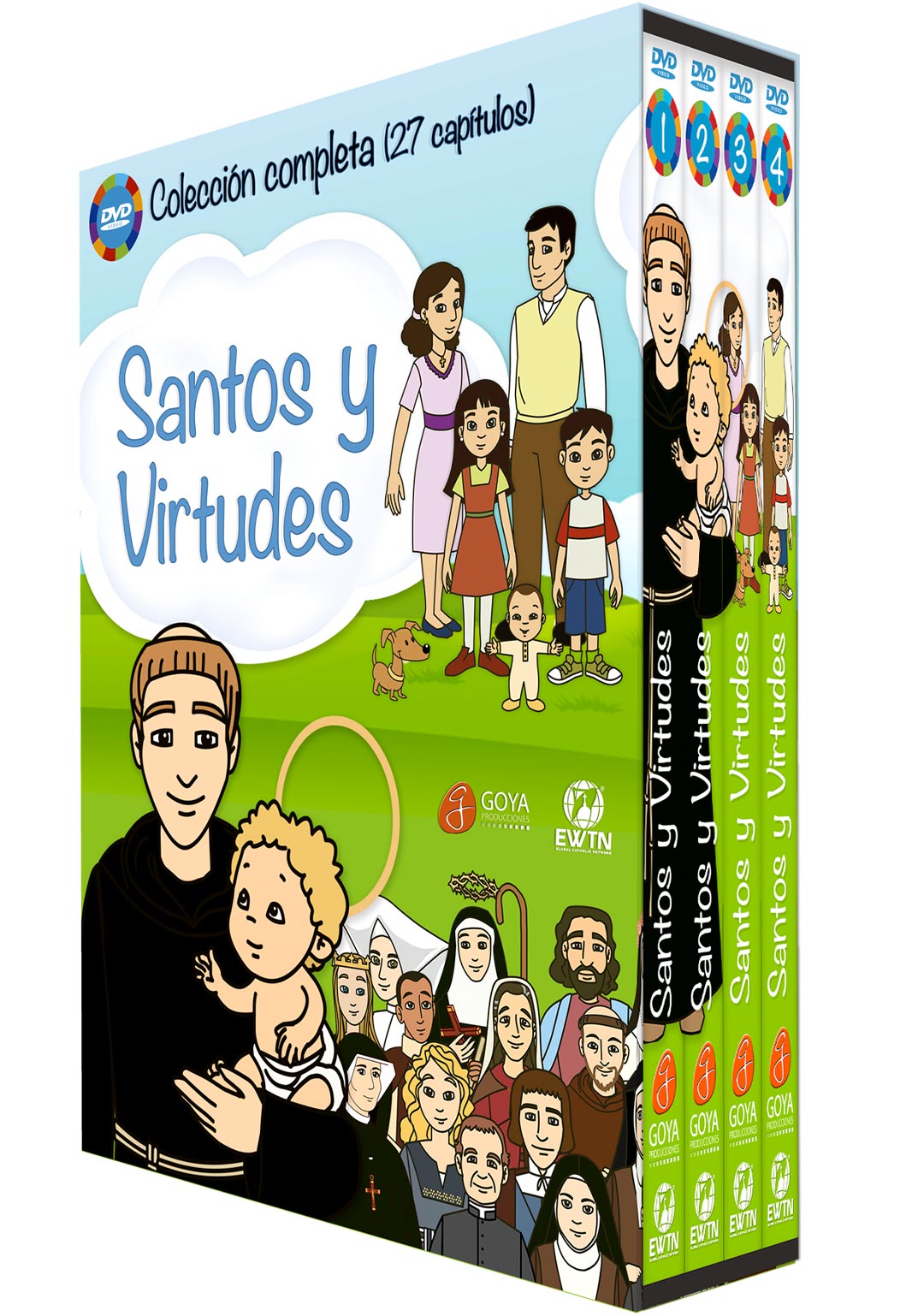 dibujos animados: Santos y Virtudes