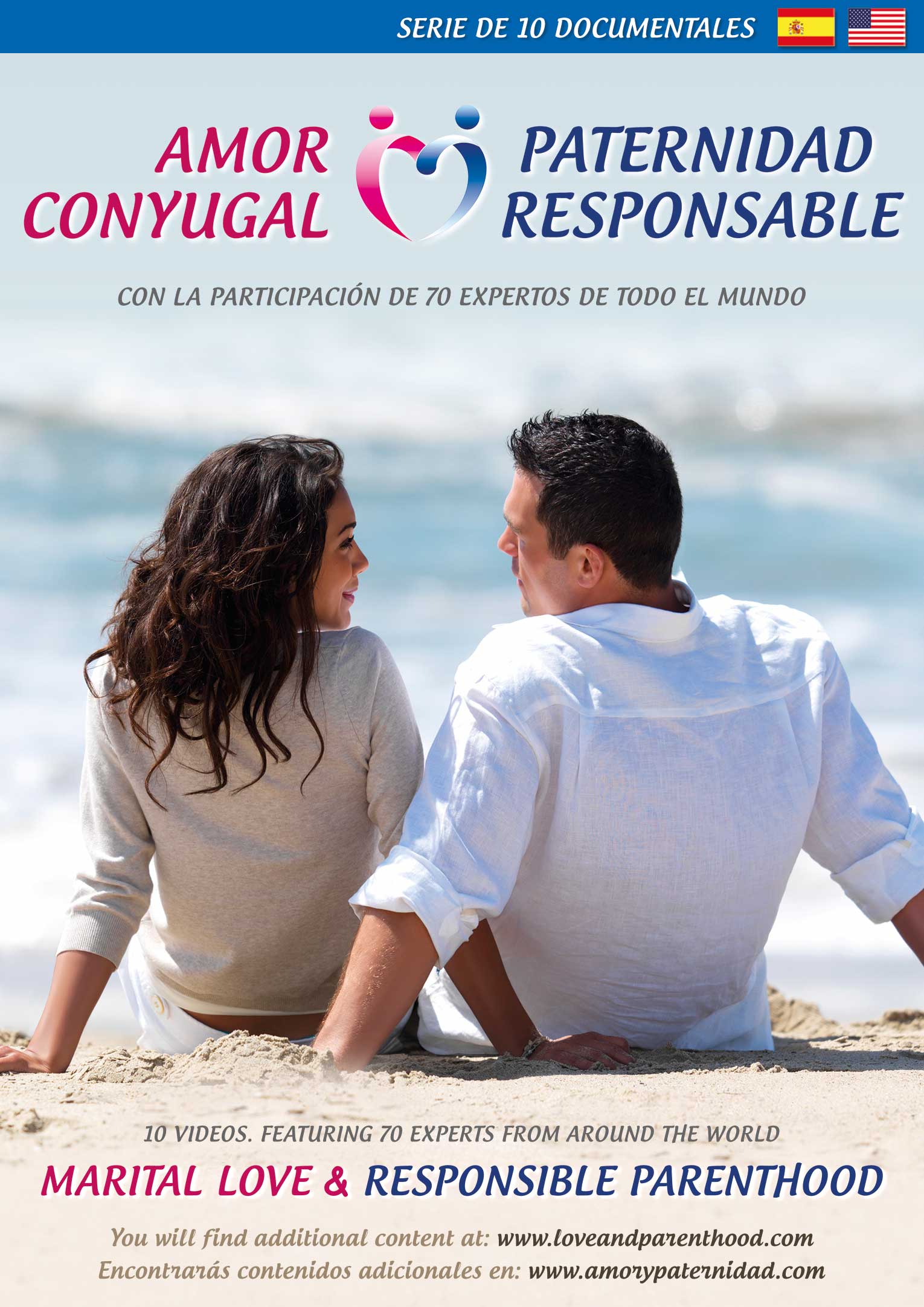 poster serie documental Amor Conyugal y Paternidad Responsable