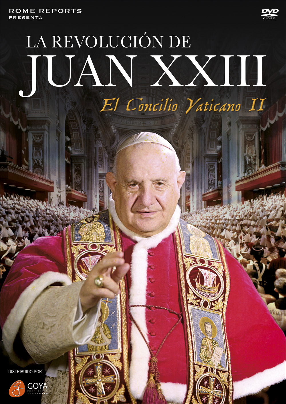 Cartel documental LA REVOLUCIÓN DE JUAN XXIII. El Concilio Vaticano II