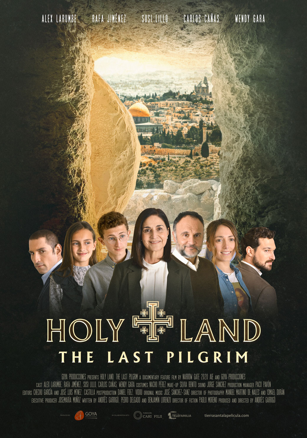 Poster movie Holy Land. The Last Pilgrim